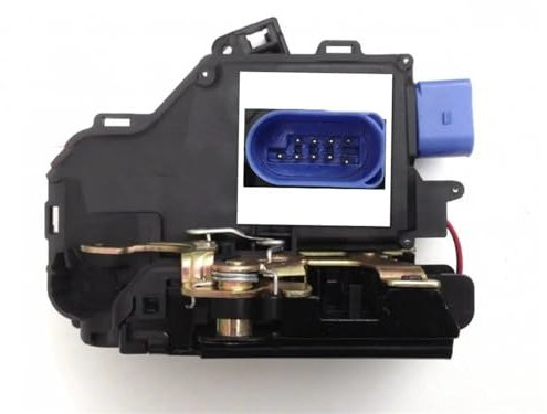 Türschloss Stellmotor Vorne Links Für Golf 5 V MK5 Für Für Sitze Für Leon Für Toledo Für Skoda Für Octavia Vorne Links 3D1837015 Türschloss Antrieb Zentralen Mechanismus(Vorne rechts)