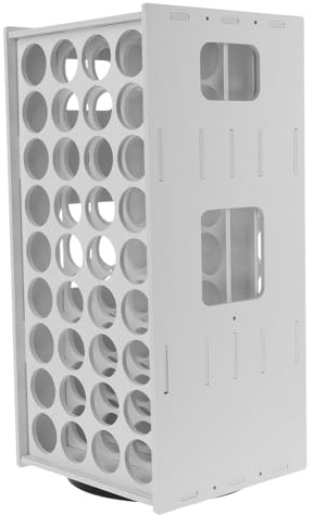 NUOBESTY Support De Peinture Bois Tour De Rangement Empilable Pour Bouteilles De Peinture Et Outils Artistiques Organisateur Compact Pour Maison Et Atelier