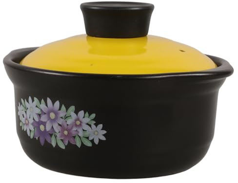 FUNNETOYU Olla De Sopa De Cazuela Cazuela De Barro Para Cocina Utensilios De Cocina Uso Estufa