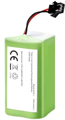 Batería De Robot Barredora De 14,4 V, Compatible con Conga, Excelente 990 1090 1990 Deebot N79S N79 DN622 Robovac 11, Compatible con Tesvor,X500(2600mAh)