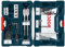 BOSCH MS4041 - Juego mixto de perforación y atornillado de 41 piezas con estuche incluido para aplicaciones en madera, metal y mampostería