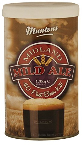 MUNTON'S Malto maricato muntons premium midland mild ale kg. 1,5 Enologia malti