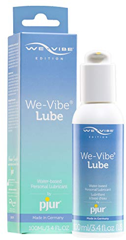 We-Vibe Lube by pjur - Wasserbasiertes Gleitgel zur Verwendung mit WeVibe Toys - Made in Germany - Für Frauen & Männer (100ml)