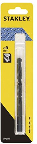 STANLEY STA50095-QZ - Broca HSS-R laminada para metal ø 9mm