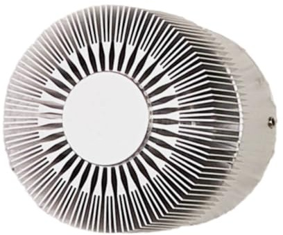 Lucande LED Wandleuchte außen Lennias (spritzwassergeschützt (Modern) in Alu aus Aluminium (1 flammig,) - Außenwandleuchten Wandlampe Led Außenlampe Outdoor für Außenwand/Hauswand