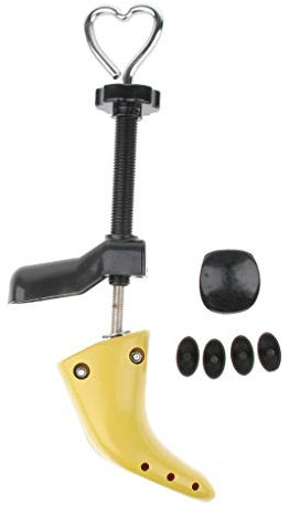 Backbayia Shoe Stretcher Stretcher Decompression Plugs, Yellow, 7 UK