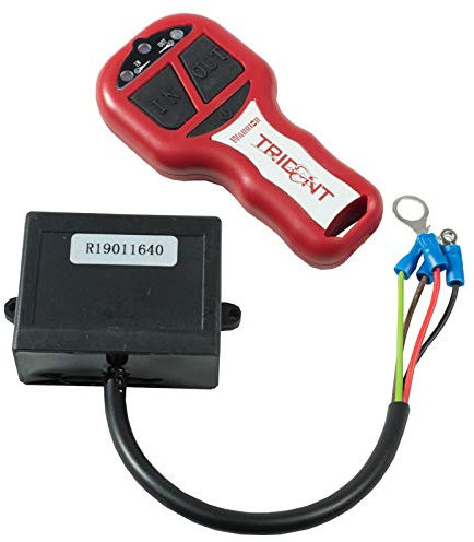 Warrior Trident 12V/24V Wireless Winch Remote Hand Control - Waterproof and suitable to Outdoor use with IP67 Rating, Battery Operated, 2.4G Wireless Technology, up to 50m Range