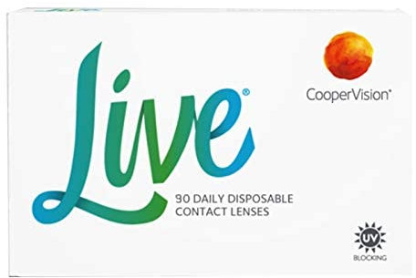 Live daily disposable Tageslinsen weich, 90 Stück/BC 8.6 mm/DIA 14.0 mm / +1.5 Dioptrien