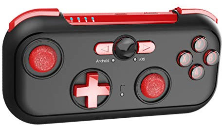 MYYINGELE sans Fil sans Fil Bluetooth Gamepad pour Android/iOS,Portable Contrôleur de Jeu Manette Gamepad Affichage de Puissance LED Compatible avec pour PC/TV Box Android/iOS