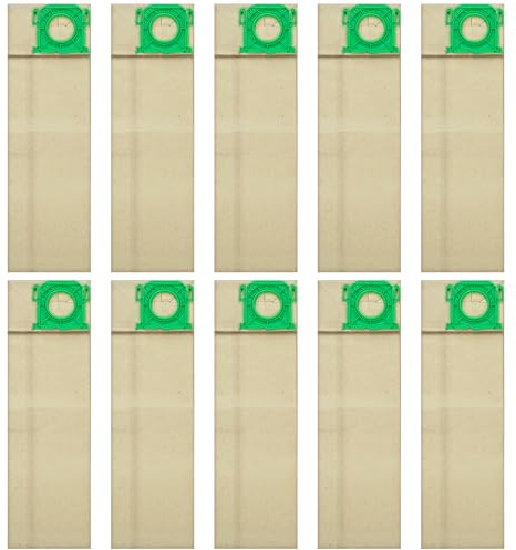 HASMX 10-Pack Replacement Vacuum Bags for Windsor Sensor S12 Vacuum Model, Replace Part Numbers 5300, 5300REP, 86000500