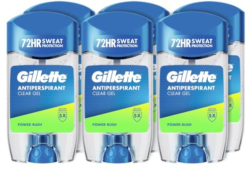 Gillette Clear Gel Antitranspirante Y Desodorante Cool Wave Para Hombre, 70 ml
