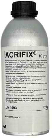 ACRIFIX® 1S 0126 Acrylglas-Kleber PMMA Evonik Röhm 1-K Lösemittel-Klebstoff farblos 1S0126 Kunststoffkleber Polycarbonat