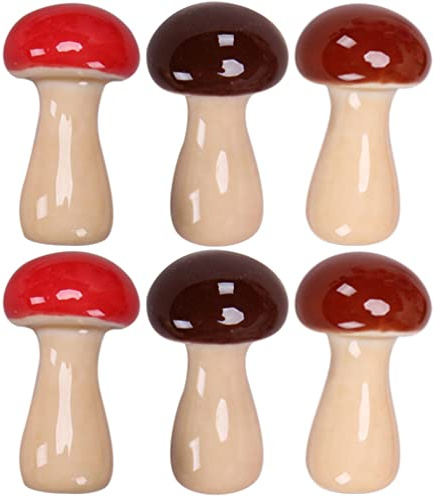 Luxshiny 6 Piezas Porta Palillos De Cerámica para Palillos Organizador De Mesa Compacto