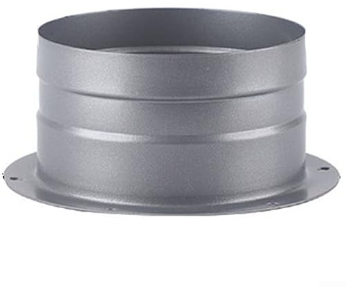 Ducting Reducer, 200mm Metal Wall Air Pipe Hose Flansch Adapter Flansch Vent Pipe Fitting Duct Tube Pipe Adapter Reduction Connector