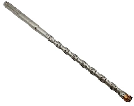 400 mm x Ø 12–40 mm kraftfält SDS MAX korsskärning HM Quadro X borr dubbelvridning hammarborr stenborr betongborr (400 x 18 mm)