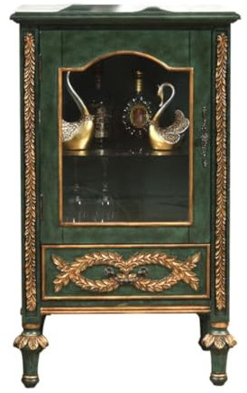 EINES Sideboard-Buffetschrank Landhausmöbel Massivholz Weinschrank Wohnzimmer Beistellschrank Retro Alter Lagerschrank Küche Esszimmer Beistellschrank Küchenbuffet-Aufbewahrungsschrank