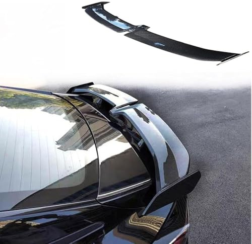 Auto Heckspoiler für Audi TT Roadster (8S) 2014 2015 2016 2017 2018, Kofferraumspoiler Dachspoiler Heckspoiler Lippe, Auto Tuning Zubehör,Carbon Fiber Look