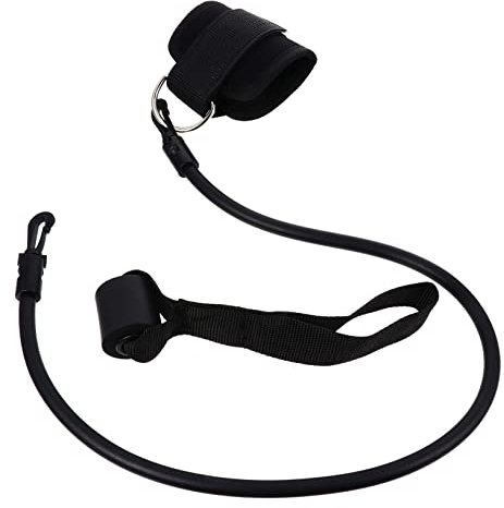 BESPORTBLE Widerstandsband Mit Knöchelriemen Fitness Fußgürtel Für Beintraining Knöchel Widerstandsseil Zubehör Für Gym Büro Und Reisen