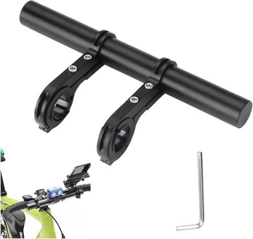 Extensor de manillar de bicicleta, extensión de manillar de bicicleta de 30 cm, extensor de manillar de bicicleta, extensor de manillar de bicicleta, soporte extensor de aluminio, para fijar