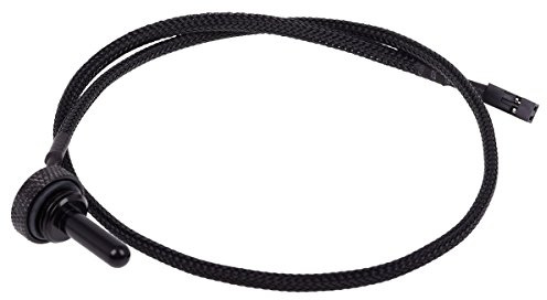 Alphacool Eiszapfen Temperatursensor G1 / 10.2 cm - schwarz