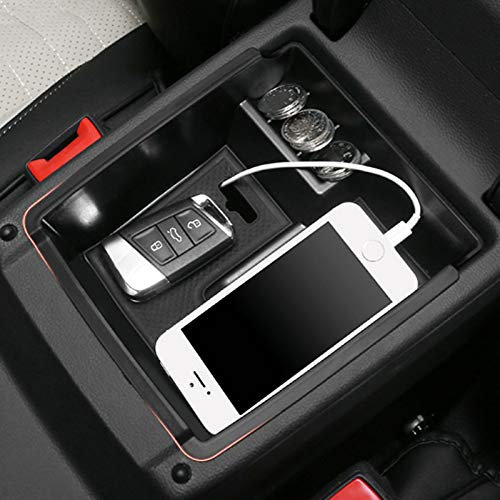 HIGH FLYING für Passat B8 Limousine Variant Alltrack 2015-2021 Interieur Armlehne Aufbewahrungs Box Kunststoff 1 Stück