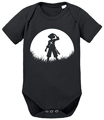 Tee Kiki SunRise Ruffy Straw Hat One Baby Strampler Piece Bio Baumwolle Body Jungen & Mädchen 0-12 Monate, Größe:62/2-3 Monate, Farbe:Schwarz
