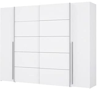 Forte Narago Armoire en Bois Blanc 270,3 x 210,5 x 61,2 cm