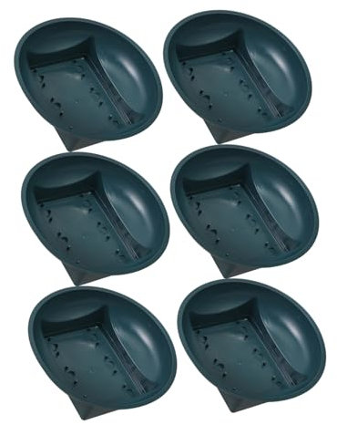 Milisten 6pezzi Fioriere Per Cimitero Contenitori Per Composizioni Floreali Per Decorazioni Di Funerali e Design Elegante