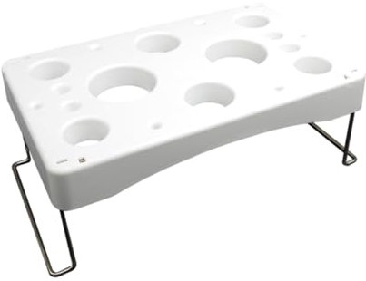 WATIIFUFU Cake Cream Piping Bags Storage Holder Plastic Pastry Bags Tray Stand Icing Nozzles Rack for Decorating Tools Kitchen Work Table