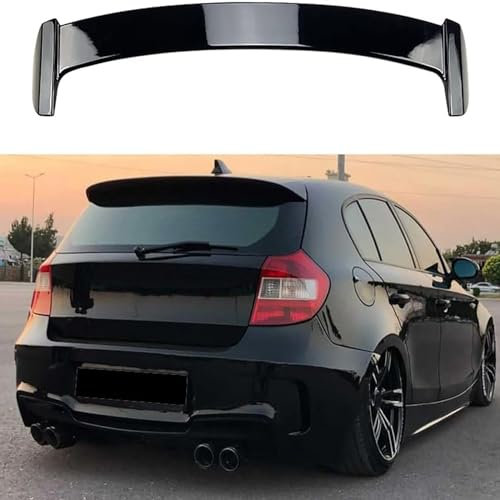 MYJDML Auto Heckspoiler Spoiler für BMW 1er E81 E87 2005-2011 118i 120i, Auto Kofferraumspoiler Heckflügel Kofferraumspoiler Flügel Lippe HeckflüGel Wasserfestem Heckflosse