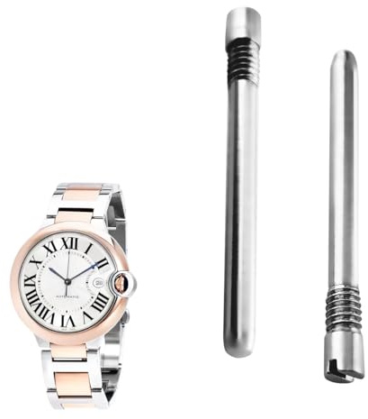 Watch Screw Dedicated to Cartier Ballon BLEU Fit Tube Rod Watch Screw Rod Connecting Rod Original Type (15.5X1.2X1.4)