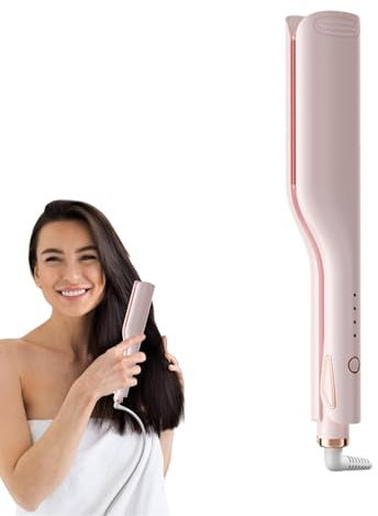 Fer à Crêper les Cheveux | Outil de Coiffure pour Frisures et Crêpes,Avec Chauffage Rapide De 25mm, Anti-Brûlure Pour Quotidien, Rencontres, Salon, Voyage, Maison, Mariage,