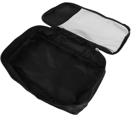 GALPADA Organizer Valigia da Viaggio Nero Piccolo, Cubi da Imballaggio Resistenti Cerniera Liscia, Borsa Organizer per Vestiti e Accessori, per Viaggi, Lavoro e Campeggio