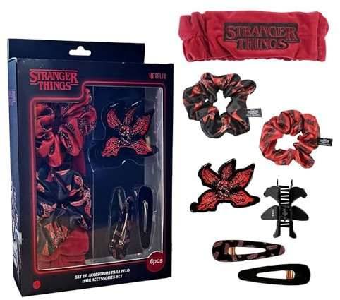 Set de Cuidado Personal Stranger Things con Perfume, Gel y Loción | Kit de Higiene y Fragancia para Fans de la Serie