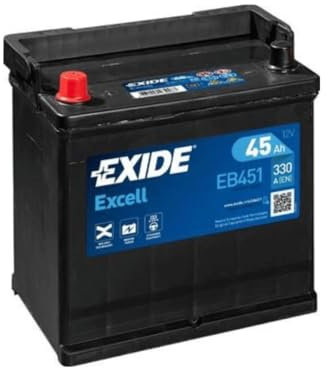 Exide Eb451 Starter Battery 45 Ah
