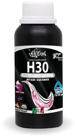 Haquoss H30 Algae Limit Marine Coadiuvante Naturale per la Purificazione dell'Acqua, 100ml