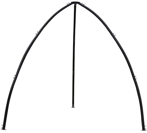 Vivere Tripod Hanging Chair Stand (for Cacoon), 102x102x101, Charbon