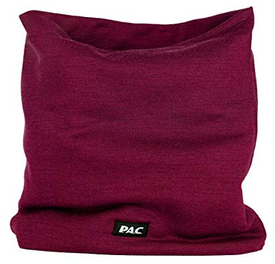 P.A.C. Merino Snood Deep Plum- Merino, Merinowolle, Schlauchtuch, Halstuch, Schal, Kopftuch, Unisex, Thermoregulierung