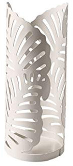 BRANDANI Portabicchieri Tropical Art. 52308 Metal Colore Bianco d.8x20h