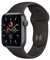 Apple Watch SE 2020 (GPS, 40MM) Caja de Aluminio Gris Espacial con Correa Deportiva Negra (Reacondicionado)