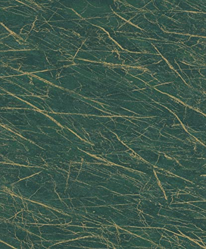 Rasch Tapeten Vliestapete (Industrial) Grün goldene 10,05 m x 0,53 m Factory IV 428940