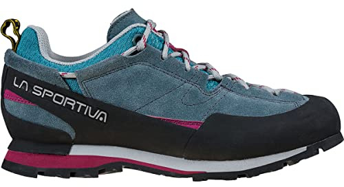 LA SPORTIVA Boulder X W´s kvinnors chattskor, vandringssko med vibramsula, - Slate Red Plum - 41 EU