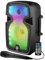 Enceinte Active Festisound VENICE08, 200W Autonome sur Batterie, Bluetooth USB/TWS Radio, Micro, Télécommande