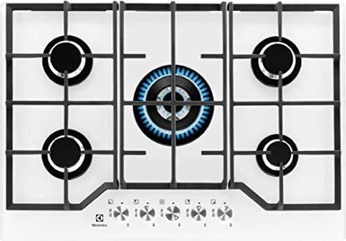 KGG7536W - Piano Cottura 5 Fuochi Gas 74 cm Bianco