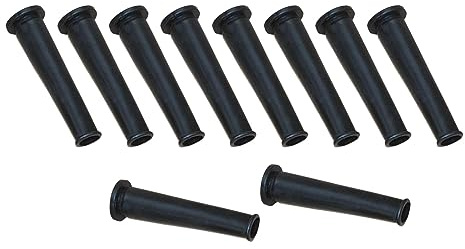 Oshhni 10 protezioni per filo di gomma, protezione antistrappo, protezione per utensili elettrici per smerigliatrice angolare, protezione per cavo portatile, 70mmx8mm