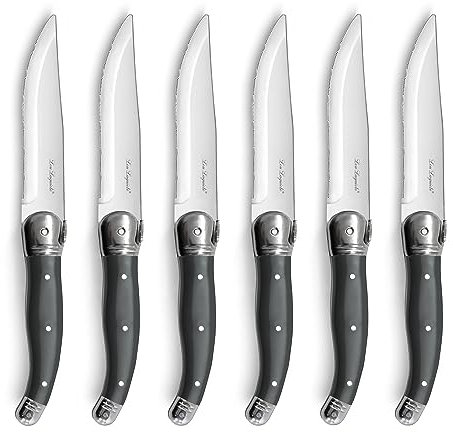 Lou Laguiole Tradition XL Set di 6 coltelli da bistecca