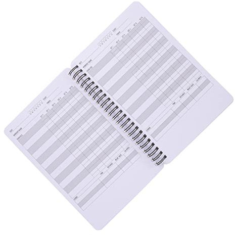 LALAFINA Fitness Planung Notizbuch Workout Journal Für Effektive Trainingseinheiten Dekoratives Fitness Selbstdisziplin Für Gewichtsmanagement Und Gesunde