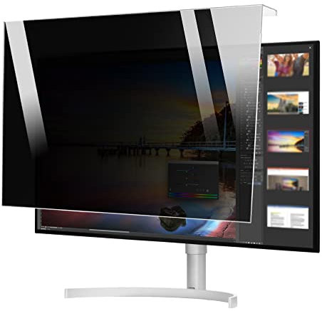 VDCVADKYE Computer blickschutzfolie, Universeller 18-27 Zoll Computer-Sichtschutz und Anti-Blaulicht-Hängeschutzfilter Augenschutz(23/24in 540x340mm)