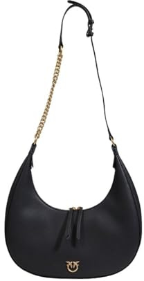 Pinko Brioche hobo classic- pelle bottalata Nero Taglia Unica