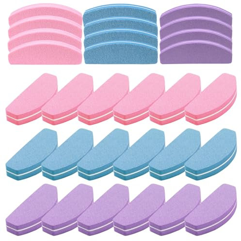 30 Stück Buffer Für Nägel, Nagel Buffer Set Mit Nagelhautschieber, Nagelfeile 100/180 Grit, Polierfeile Fingernägel Für Gelnägel Und Naturnägel, Nagel Polierblock Für Nagelstudio Und Zuhause